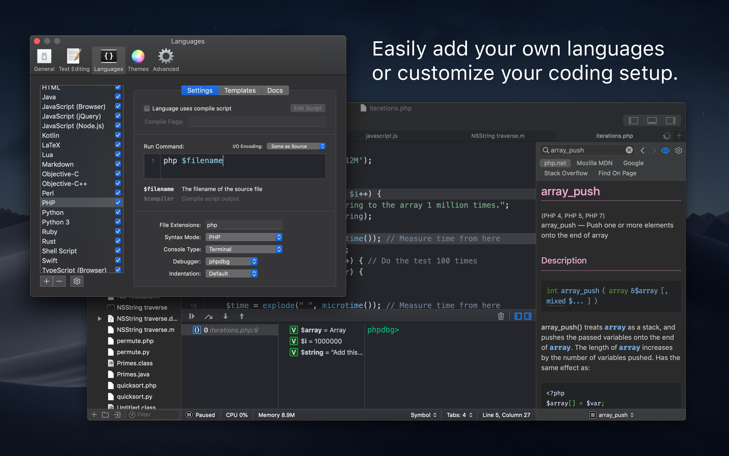 code editor for mac 2017